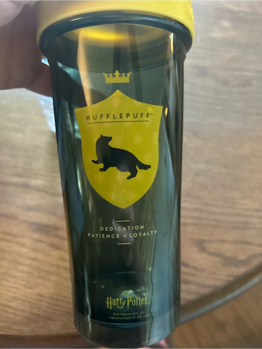 Harry Potter Hufflepuff Blender Bottle